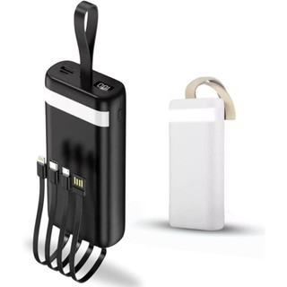 Power Bank Universal de 20.000mAh Carregador Portátil para Android e iOS, Inclui Lanterna…