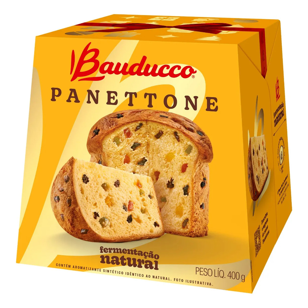Panettone Frutas Bauducco 400G