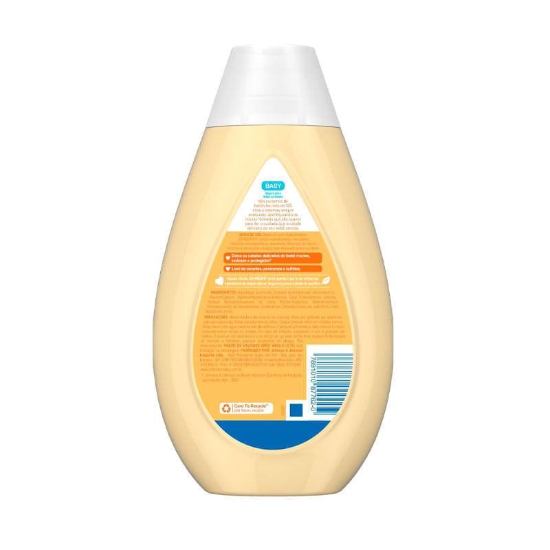 Detalhes do Condicionador Johnson's Baby Regular 400ml
