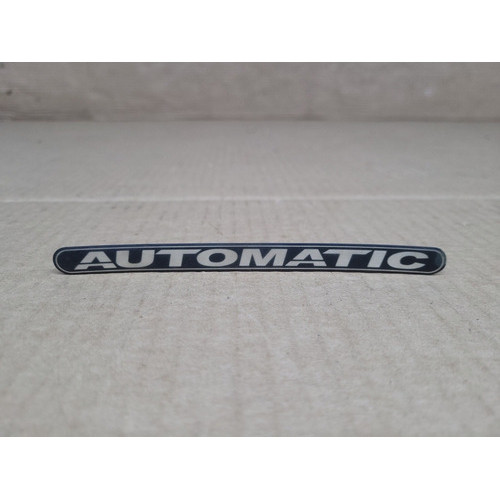 Emblema Automatic Tampa Traseira Focus 2011 2013 Original ®