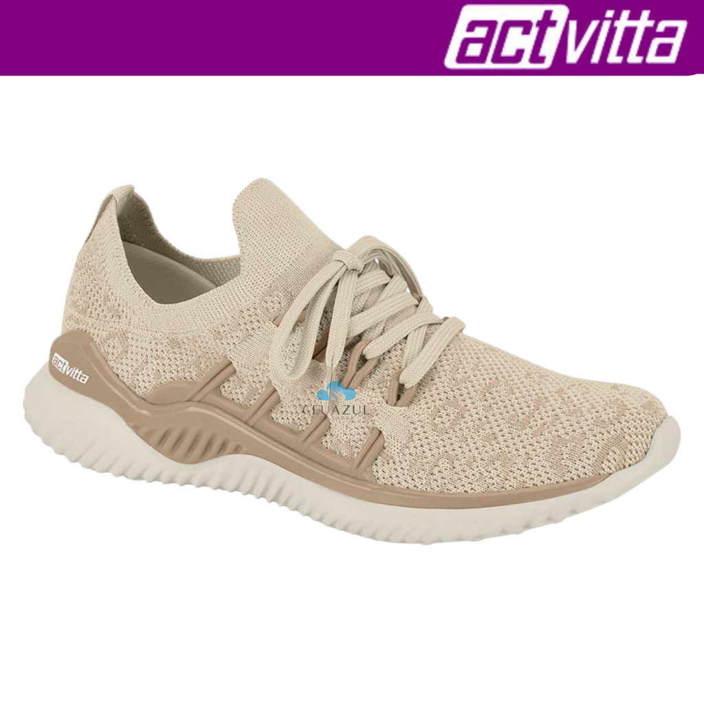 Tênis Casual Feminino Actvitta Conforto Casual Esportivo