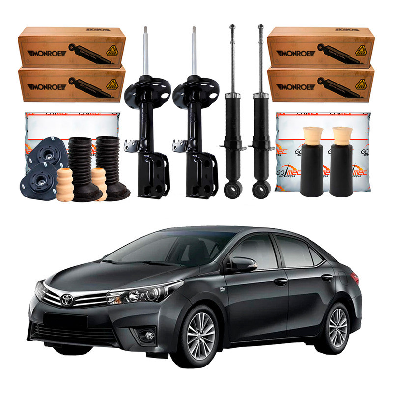Amortecedor Dianteiro Traseiro Corolla 1.8 2.0 2015 A 2016 em Oferta na Shopee