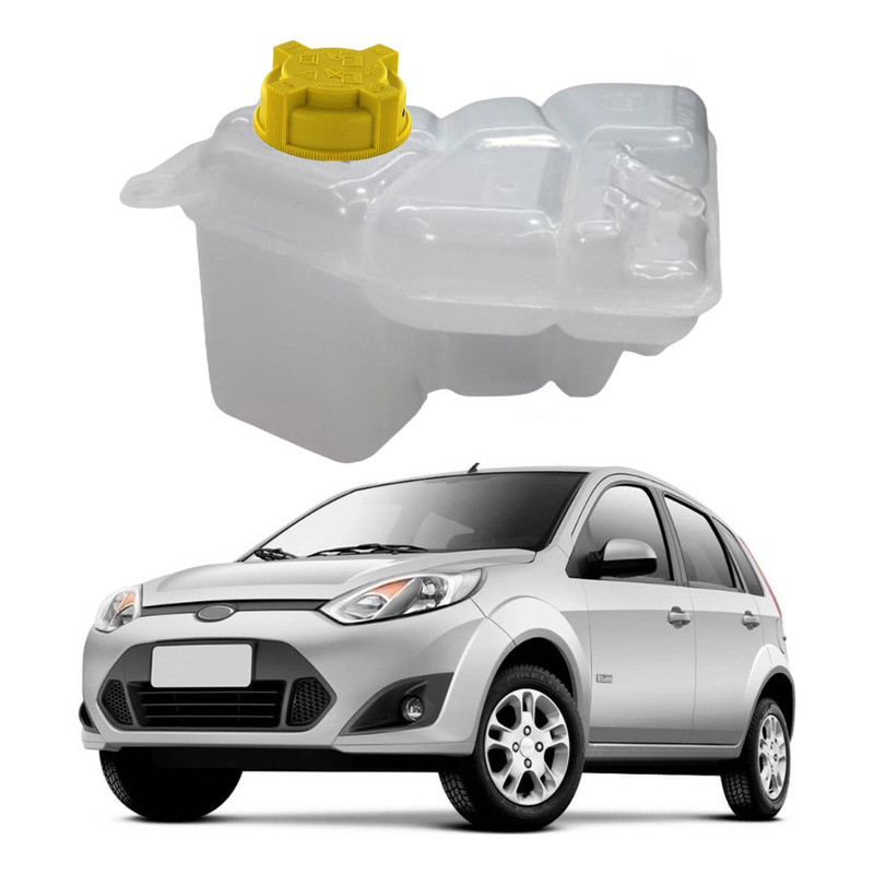 Reservatorio Agua Com Tampa Fiesta 1.0 1.6 2010 A 2014 em Oferta na Shopee