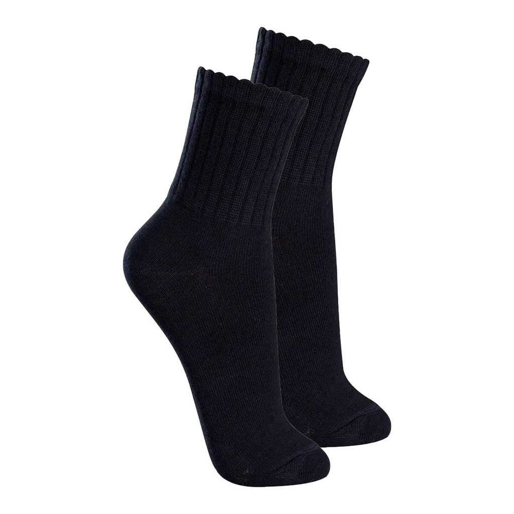 Kit com 2 Pares de Meias Esportiva Cano Médio Lupo 3290-009