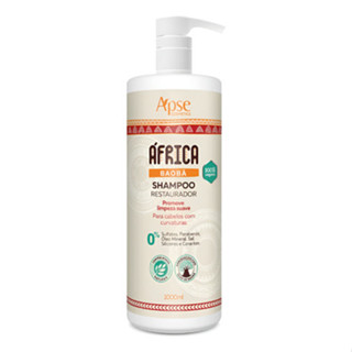 Shampoo Restaurador Limpeza Suave Africa Baobá Apse 1l em Oferta na Shopee
