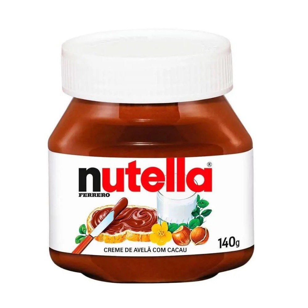 Creme De Avelã Com Cacau 140g Nutella em Oferta na Shopee