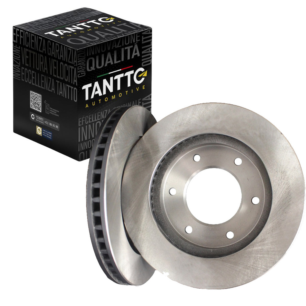 PAR DISCO DE FREIO DIANTEIRO PAJERO 2008 A 2024 / L200 2004 A 2020 - TANTTO 22DDN021
