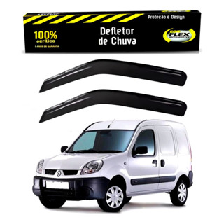 Jogo Calha Defletor Chuva Renault Kangoo 1.6 16v 2008 A 2015 em Oferta na Shopee