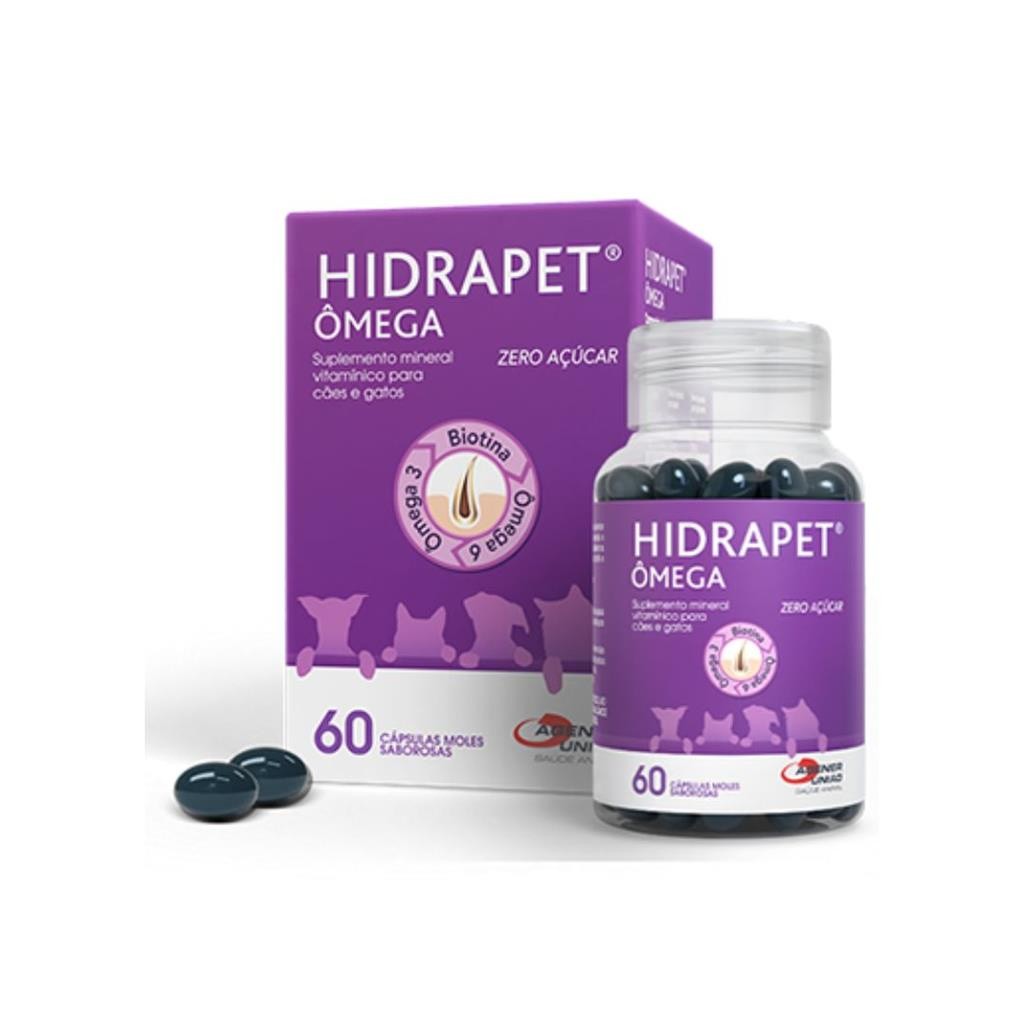 Hidrapet Omega 60 capsulas em Oferta na Shopee