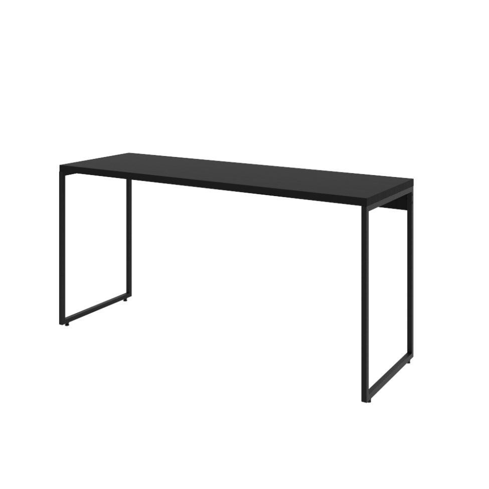 Mesa de Escritório Studio Preta 150 cm em Oferta na Shopee