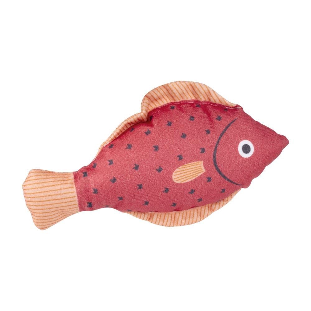 Pelúcia Peixe com Catnip Rosa em Oferta na Shopee