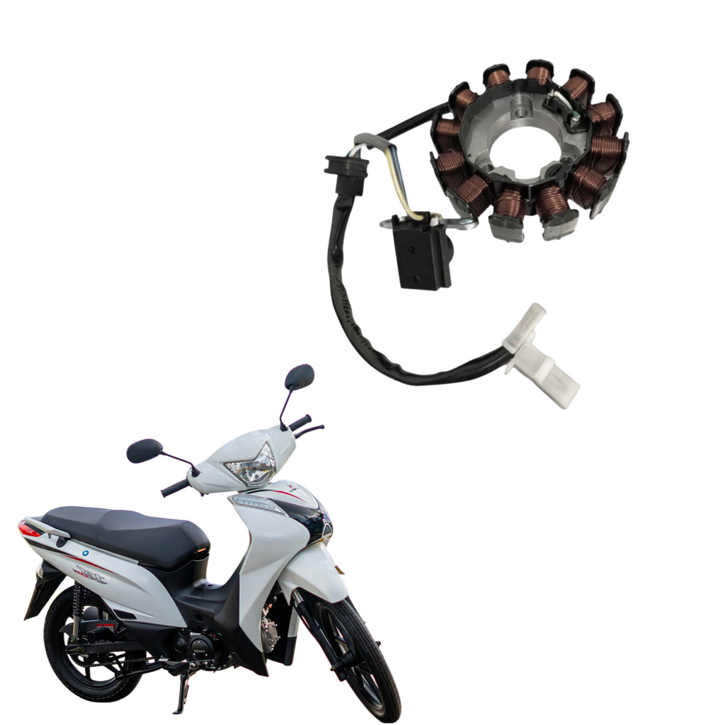 Estator Magneto Jet 50 Jonny 49cc 8 Bobinas Reforçado