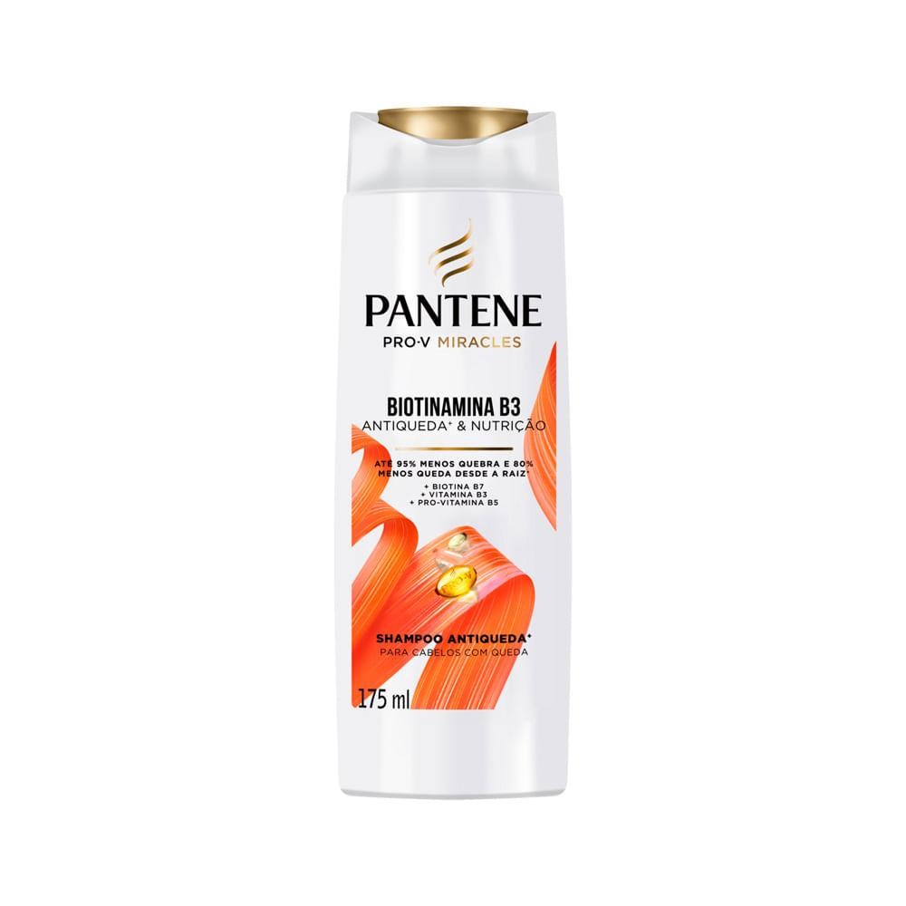 Shampoo Pantene Pro-v Biotinamina B3 175ml em Oferta na Shopee