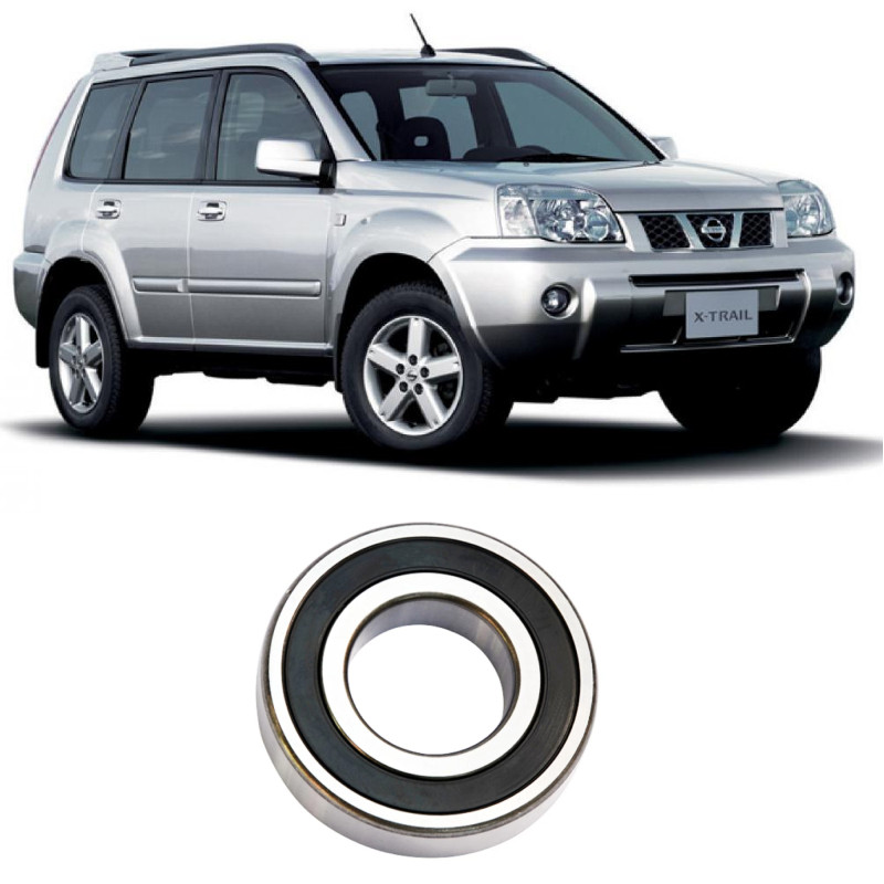 Rolamento Acoplamento Diferencial Traseiro Nissan XTrail 2001 até 2009