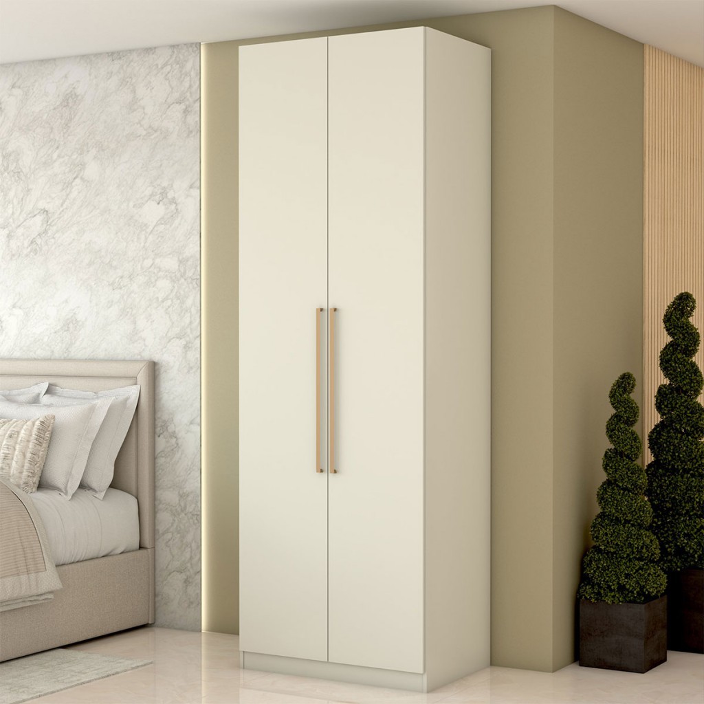 Guarda-Roupa Solteiro Modulado Kalore 2 Portas 3 Gavetas Kalore - Panorama Móveis