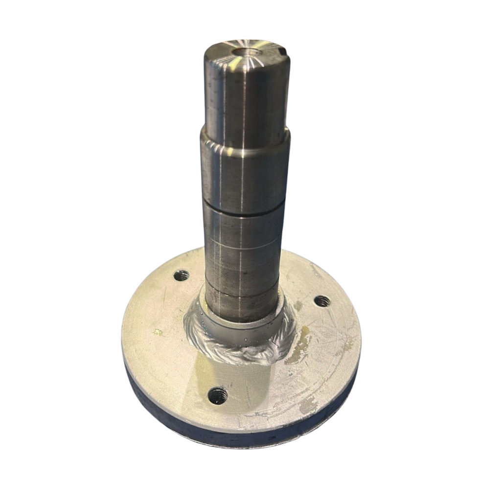 EIXO SUPERIOR BATEDOR COM FLANGE P/ MASSEIRA VAE25 VENANCIO