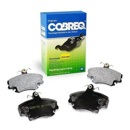 Jogo Pastilha Freio Renault Clio Logan Megane Cobreq N448