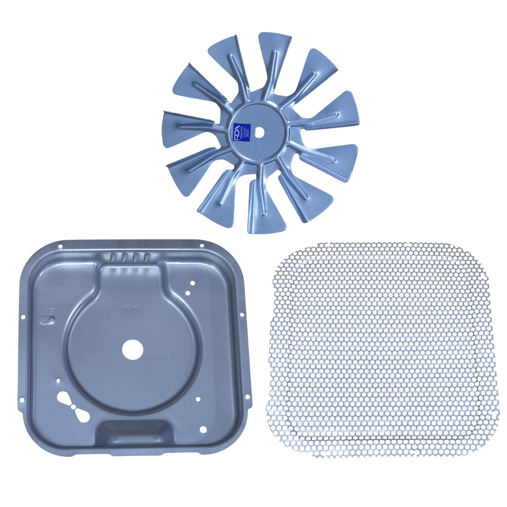 GRADE METÁLICA + HELICE + SUPORTE P AIR FRYER MONDIAL AFN-40-FR/ AFN-40-FB/ AFN-40-BI-PL/ AFN-40-BI / AFN-40-RI ORIGINAL