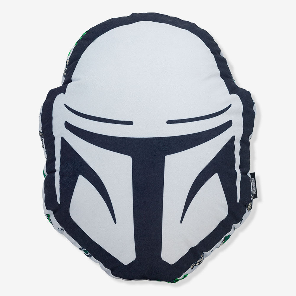 Almofada Formato Mandaloriano e Grogu - Star Wars