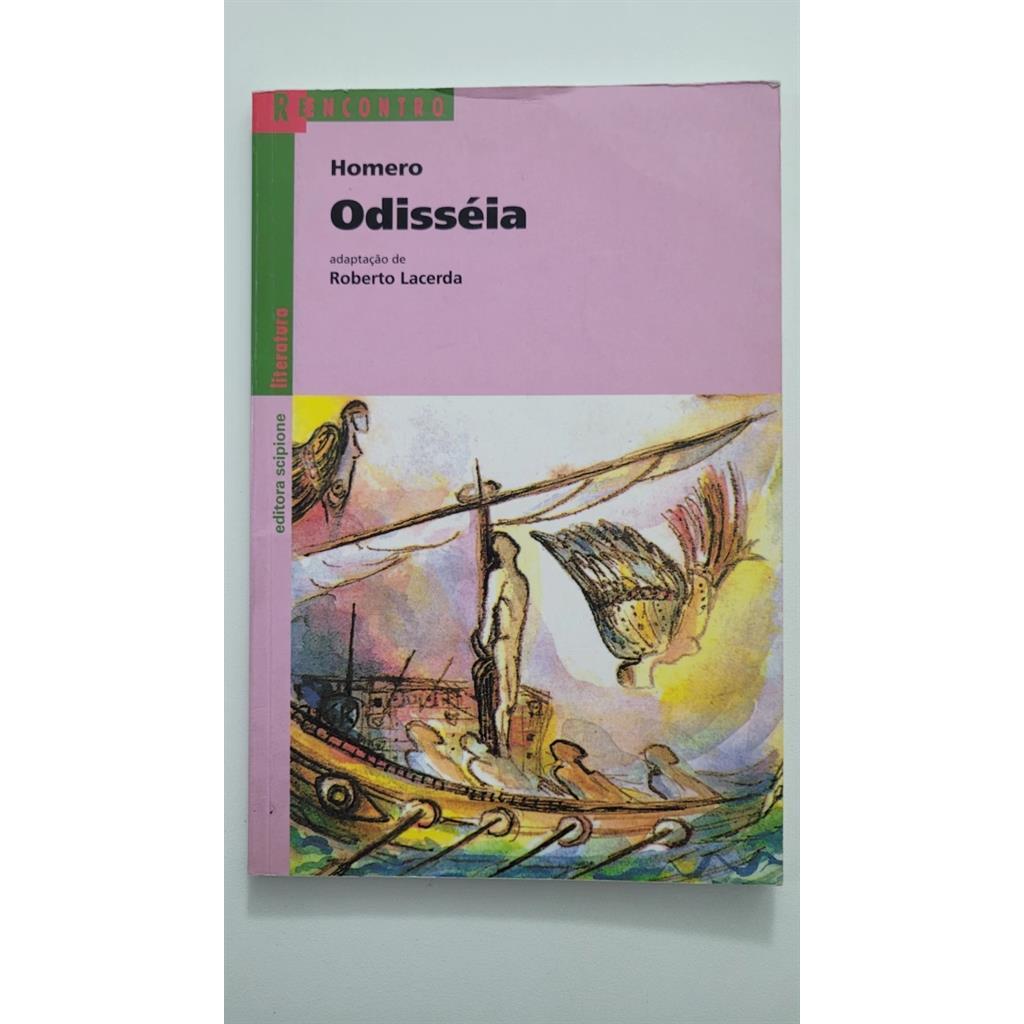 ODISSEIA - REENCONTRO DA LITERATURA autor HOMERO - ADAPT. ROBERTO LACERDA