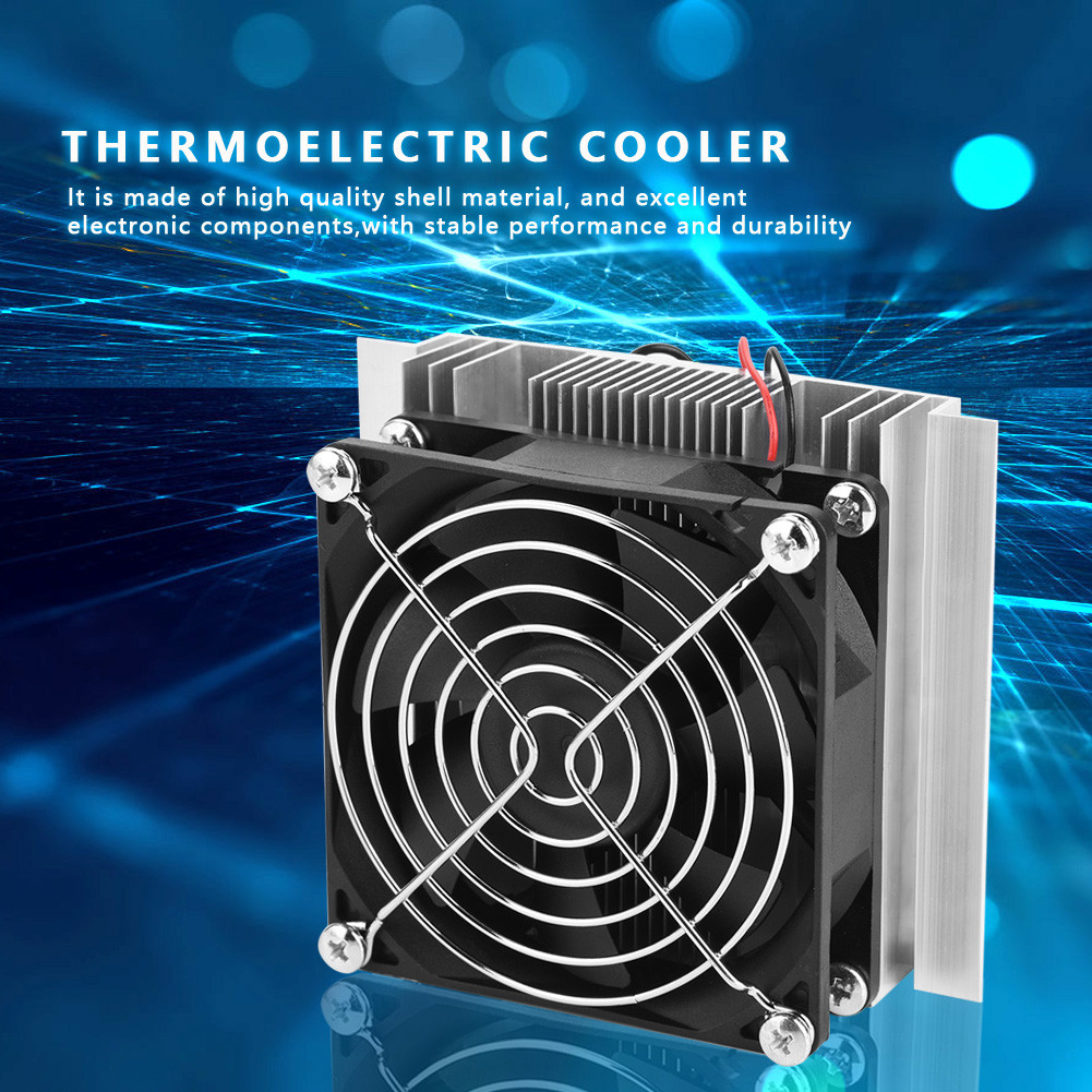 3clife-BR Jiaocha 12V Semiconductor Refrigeração Termelétrica Peltier Refrigerador de placa fria com ventilador