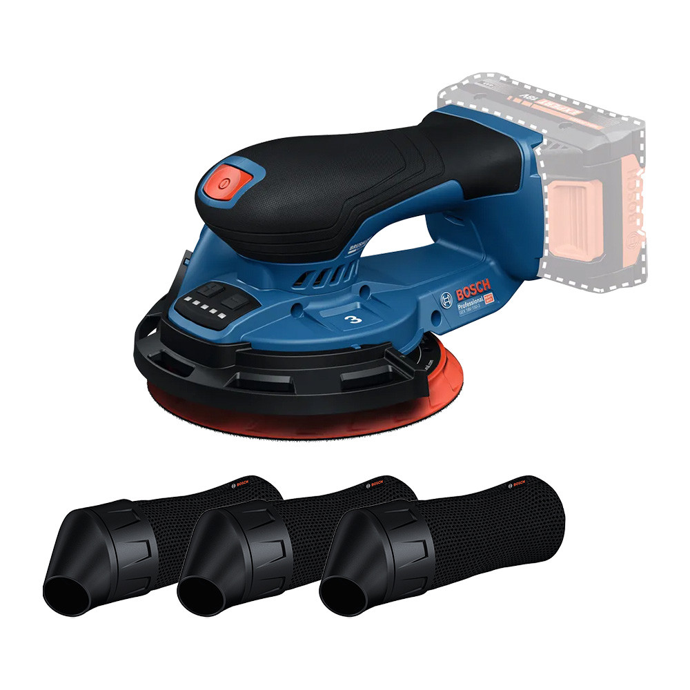 Lixadeira Roto Orbital 6" (150mm) a Bateria 18V (não inclusa) Bosch GEX 18V-150-3
