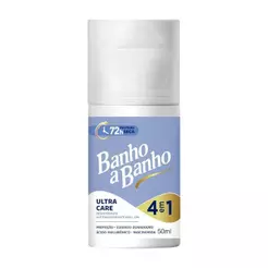Desodorante Roll-On Ypê Banho a Banho Feminino Ultra Care 50ml