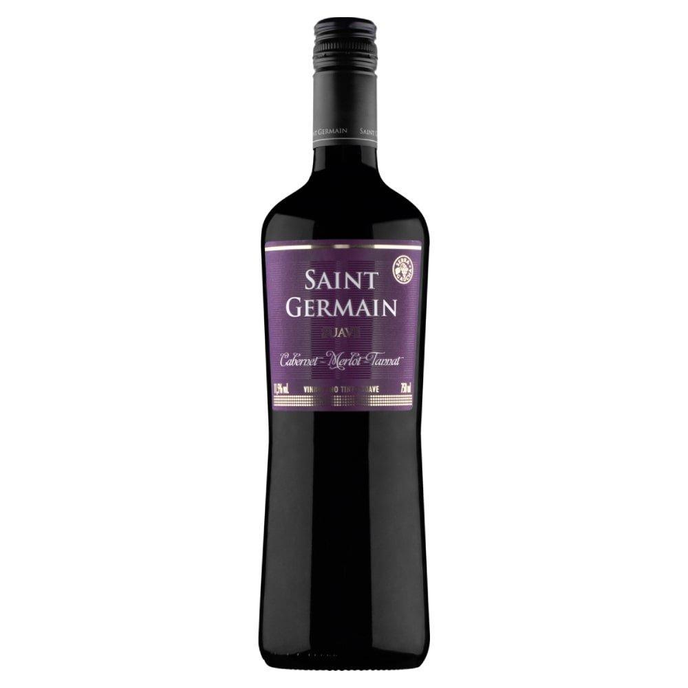 Vinho Saint Germain Cabernet Merlot Tinto Suave 750ml