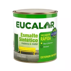 Tinta Esmalte Eucalar Brilhante 900ml Verde Nilo