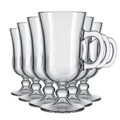 Conjunto de Taças Nadir Nevada Irish Coffee 240ml - Embalagem com 12 Peças