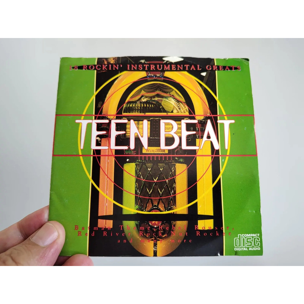 Cx1-010 Cd Teen Beat 18 Rockin Instrumental Greats Surf 1960