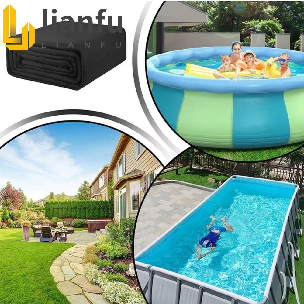 Almofada Resistente À Punção LIANFU , De Forro De Piscina De Formato Redondo De Feltro Fino Durável Dobrável