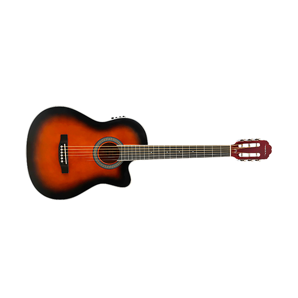 Violão Eletroacústico Nylon Vogga Vcs235 Cutaway