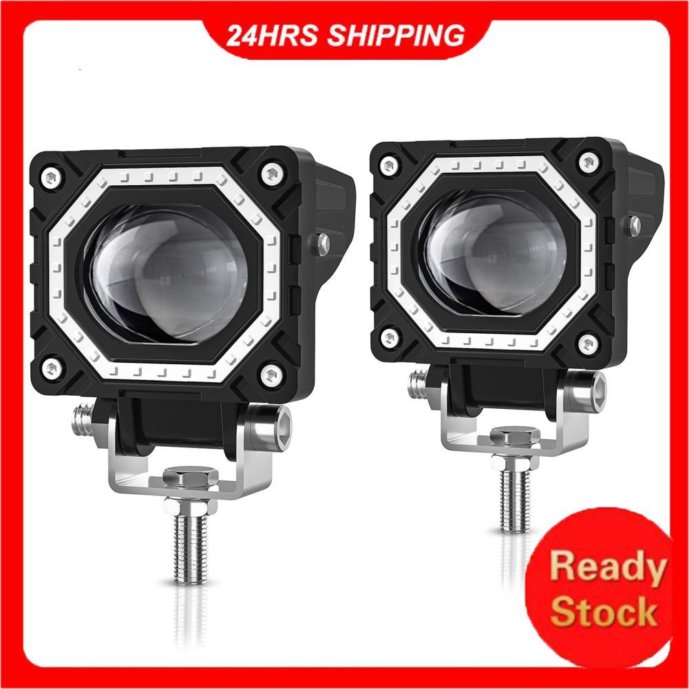 HUIOP Led Luzes Auxiliares 2 Pcs Motocicleta LED Spot Barras de Luz de Condução 120 W 3000 K / 6000 K / 8000 K 12000LM