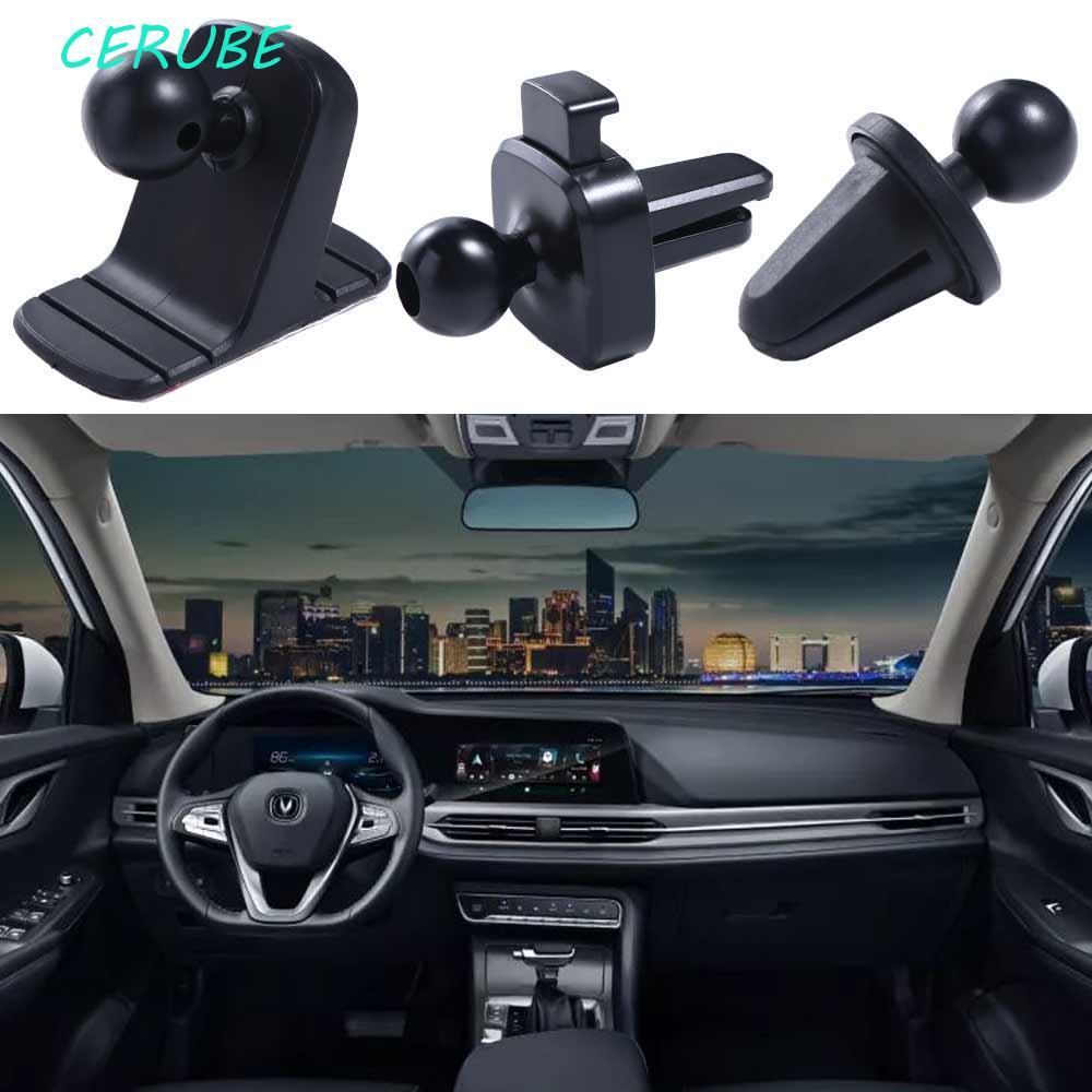 CERUBE Base De Cabeça Esférica , Clipe De Imprensa Firme E Seguro , Antiderrapante , Silicone , Suporte De Telefone Para
