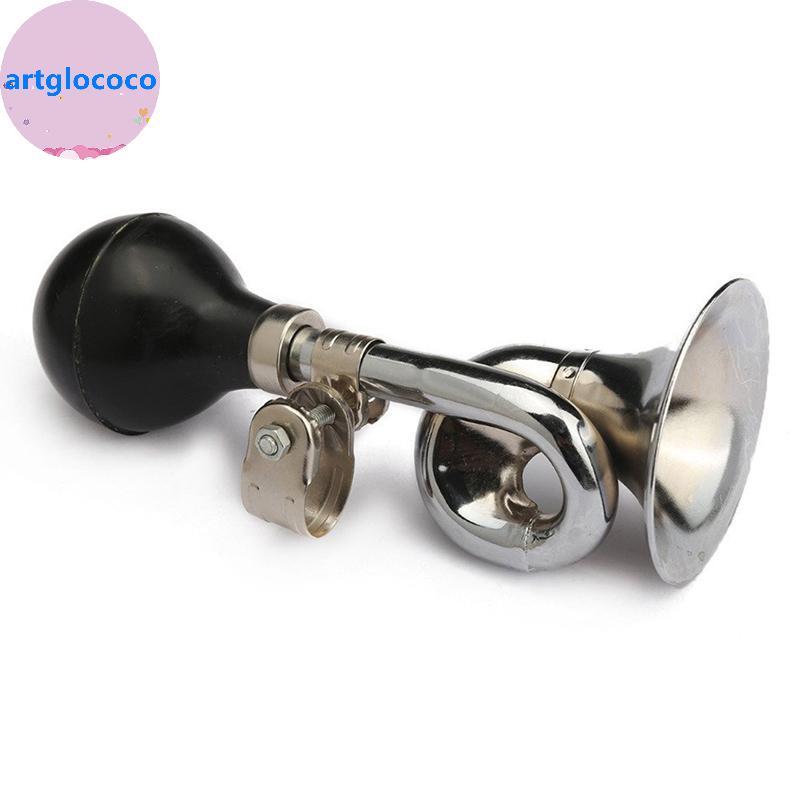 Artglococo Bicicleta Caracol Chifre De Ar Alto Boca Cheia Ciclo Retro Bugle et Sino Mountain Bike Equitação Acessórios B