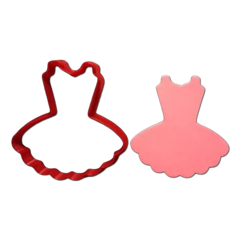Cortador Bailarina Tutu Vestido 5 Cm Cupcake Pirulito
