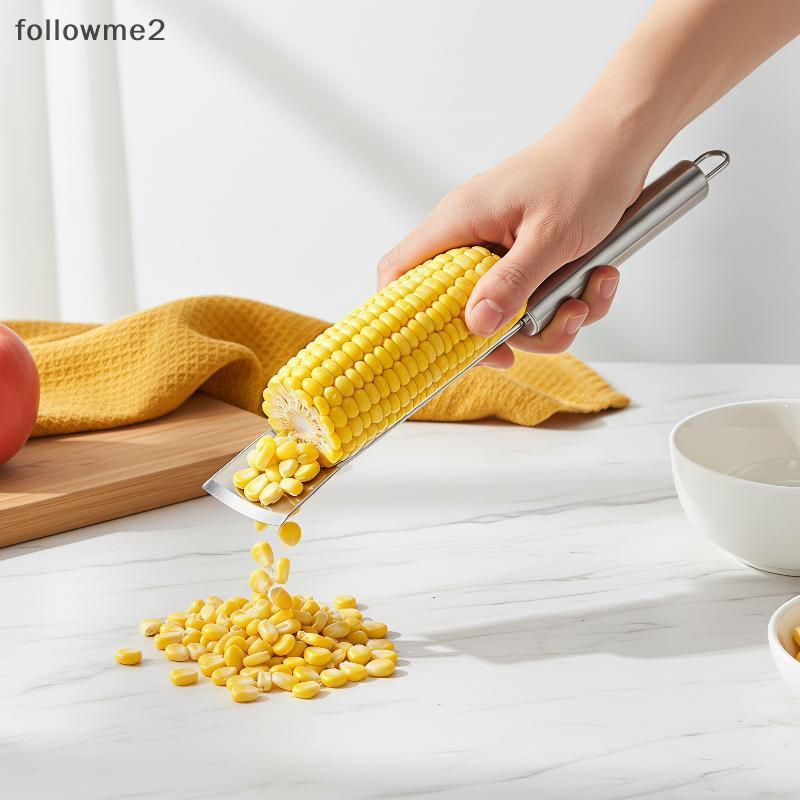 [fol] Descascador De Milho Em Aço Inoxidável , Espiga Sem Esforço , Aparelho De Cozinha Portátil Para Cozinhar Casa , Ch