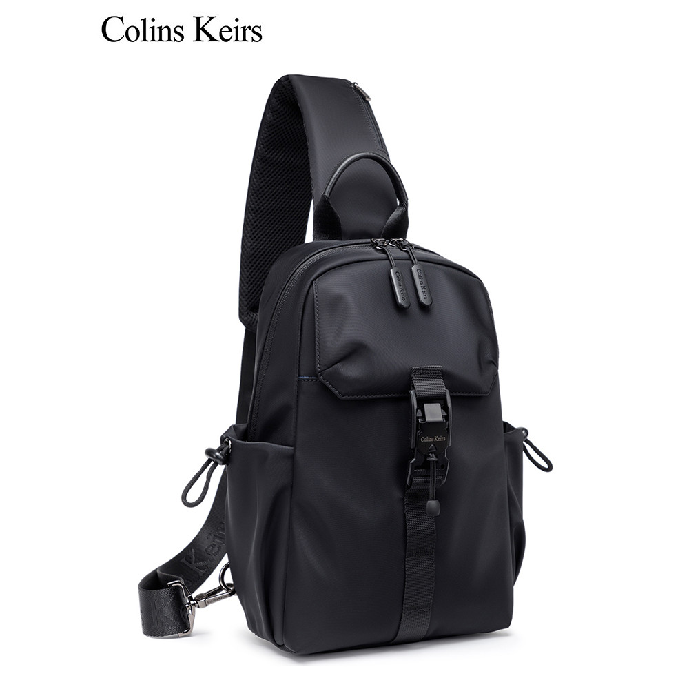 Colins Keirs Novo Estilo Bolsa de Peito Masculina Lazer Esportes Bolsa Mensageiro Ao Ar Livre À Prova D 'Água Motociclet