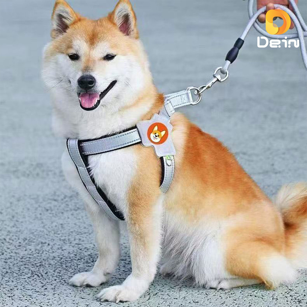 Peitoral Refletivo para Cães com Guia 1,5m – Ajustável, Seguro e Confortável em Oferta na Shopee