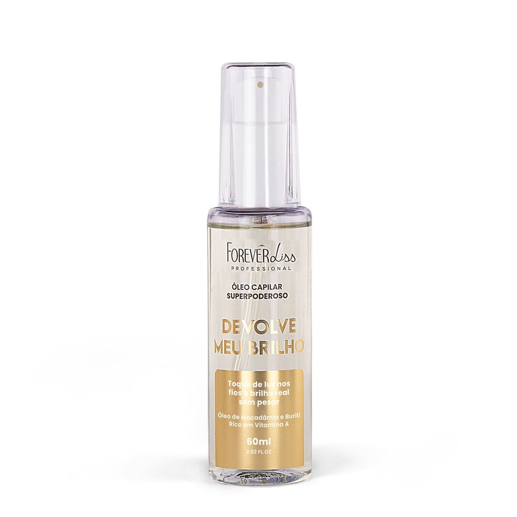 Óleo Cap. Superpoderoso Devolve Meu Brilho Forever Liss 60ml