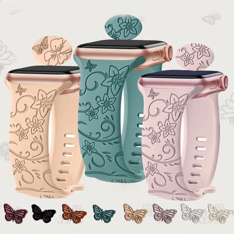 Pulseira De Silicone Para Apple Watch Ultra 3 2 Iwatch SE Series 11 10 9 8 7 6 SE 5 49 45 44 42 41 40 38mm IWO S8 em Oferta na Shopee