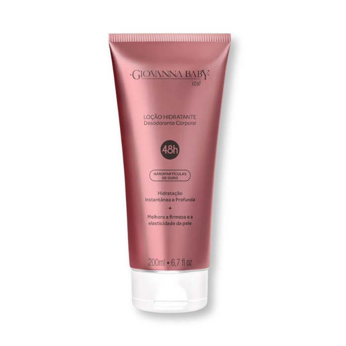 Giovanna Baby Rosé Loção Hidratante 48h 200ml