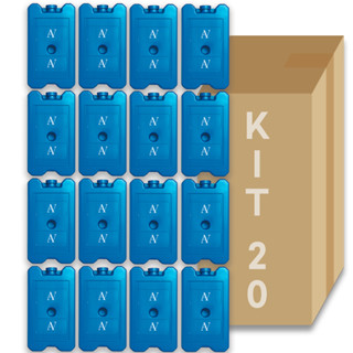 Gelo Artificial Reutilizável Rígido De 400ml 20 Unidades em Oferta na Shopee