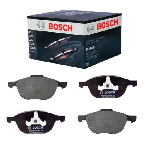Pastilha De Freio Dianteira Ecosport 2.0 Duratec Flex Bosch em Oferta na Shopee