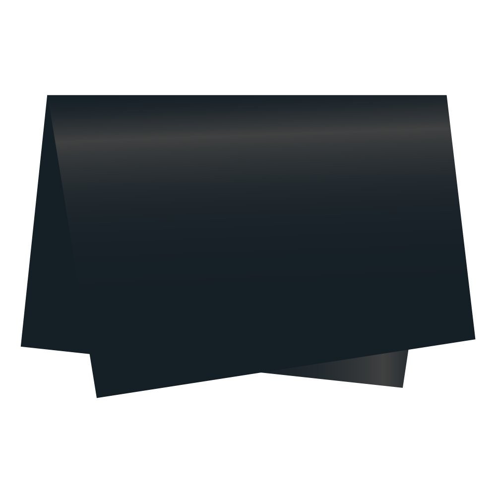 Poli Sujinho Liso Preto para Decoração 49,0x69,0cm, Xingó - 10/20/50 folhas.