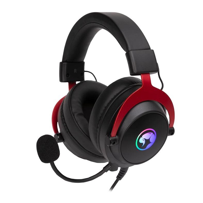 Headset Gamer Marvo HG9067, RGB, Drivers 50mm, Preto, HG9067