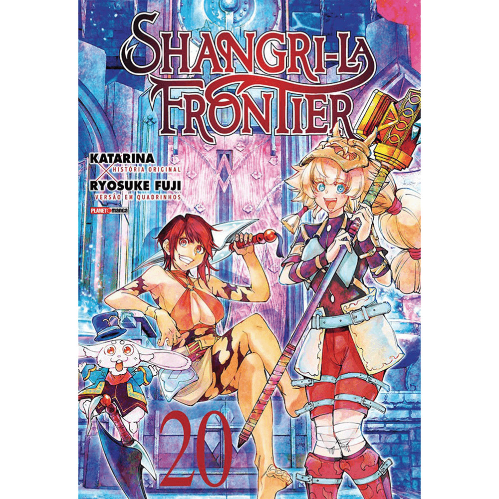 Capa do livro Mangá - Shangri-la Frontier Vol. 20 - Editora Panini