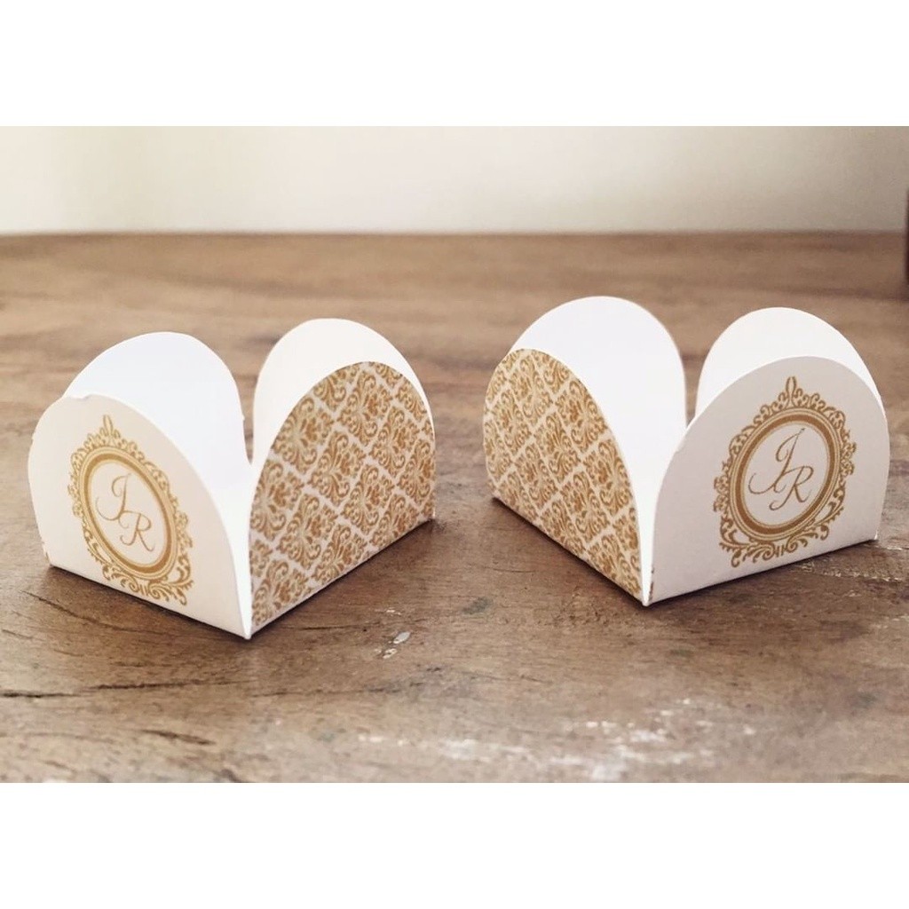 100 Forminhas Personalizadas para Doces Para Aniversário e Casamento em Oferta na Shopee