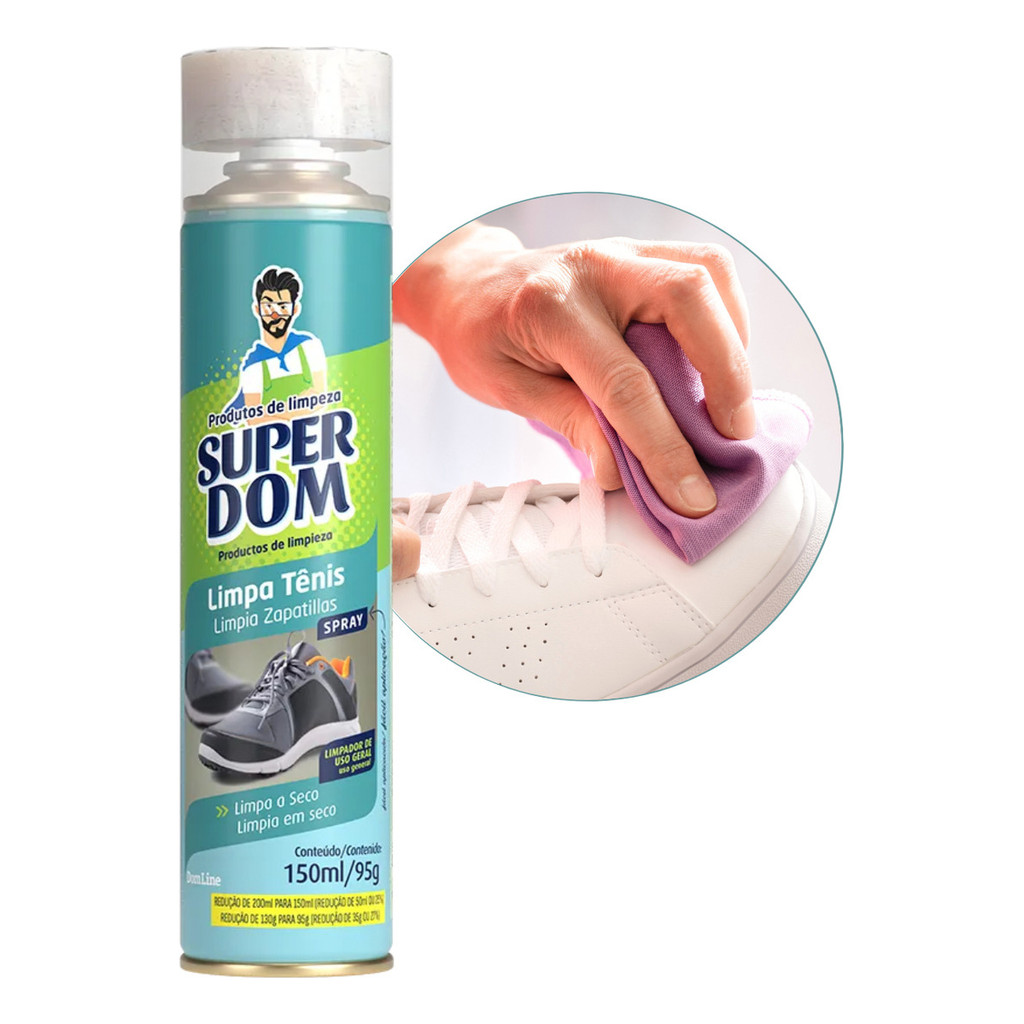 Limpa Tênis espuma Super Dom Don Line 150ml